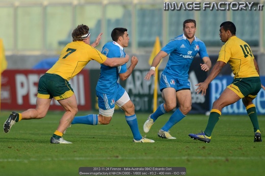 2012-11-24 Firenze - Italia-Australia 0842 Edoardo Gori